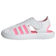 adidas Summer Closed Toe Water Sandale Badelatschen Kinder Cloud White / Beam Pink / Clear Pink