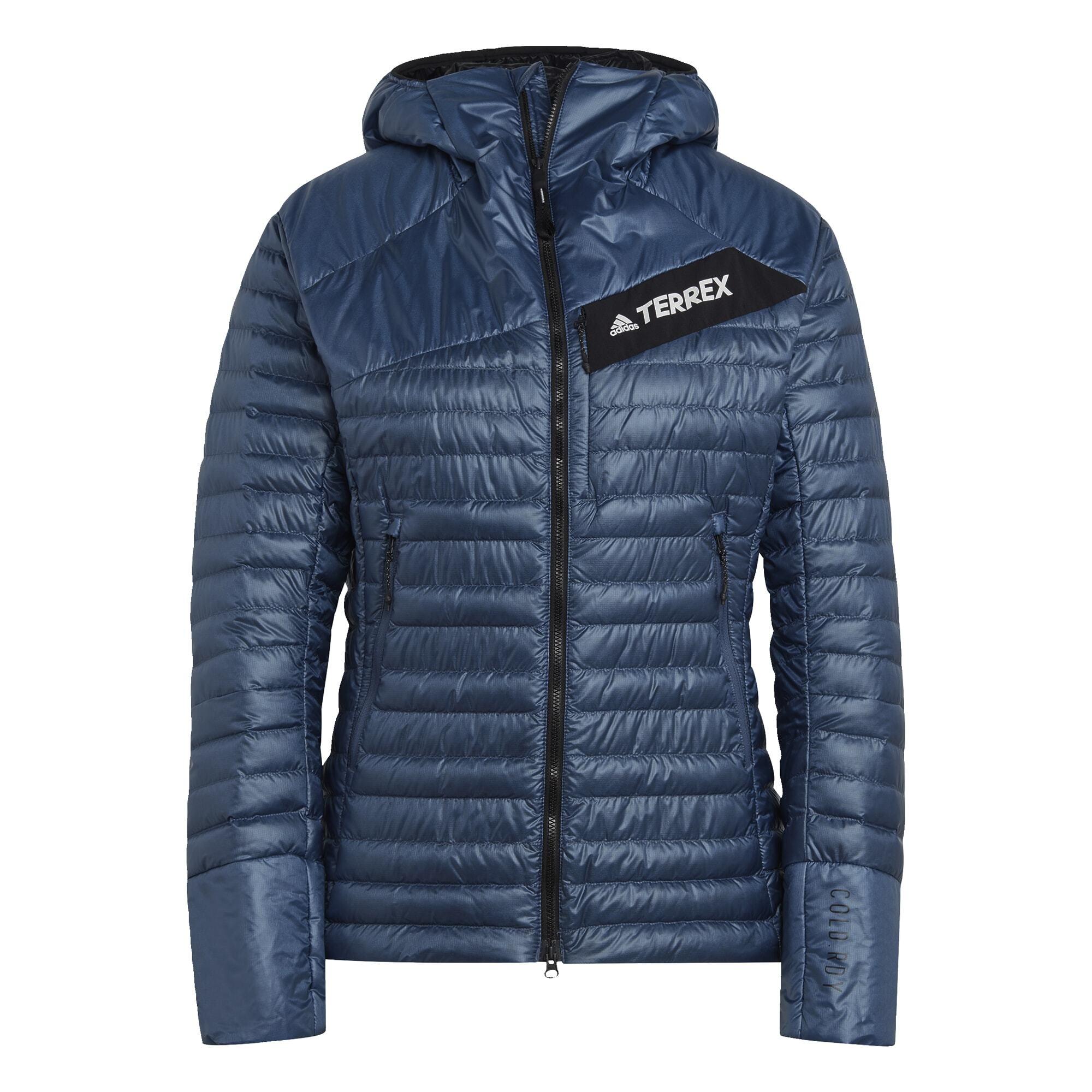 Adidas Techrock Year Round Hooded Daunenjacke Daunenjacke Damen Wonder Steel Black im Online Shop von SportScheck kaufen