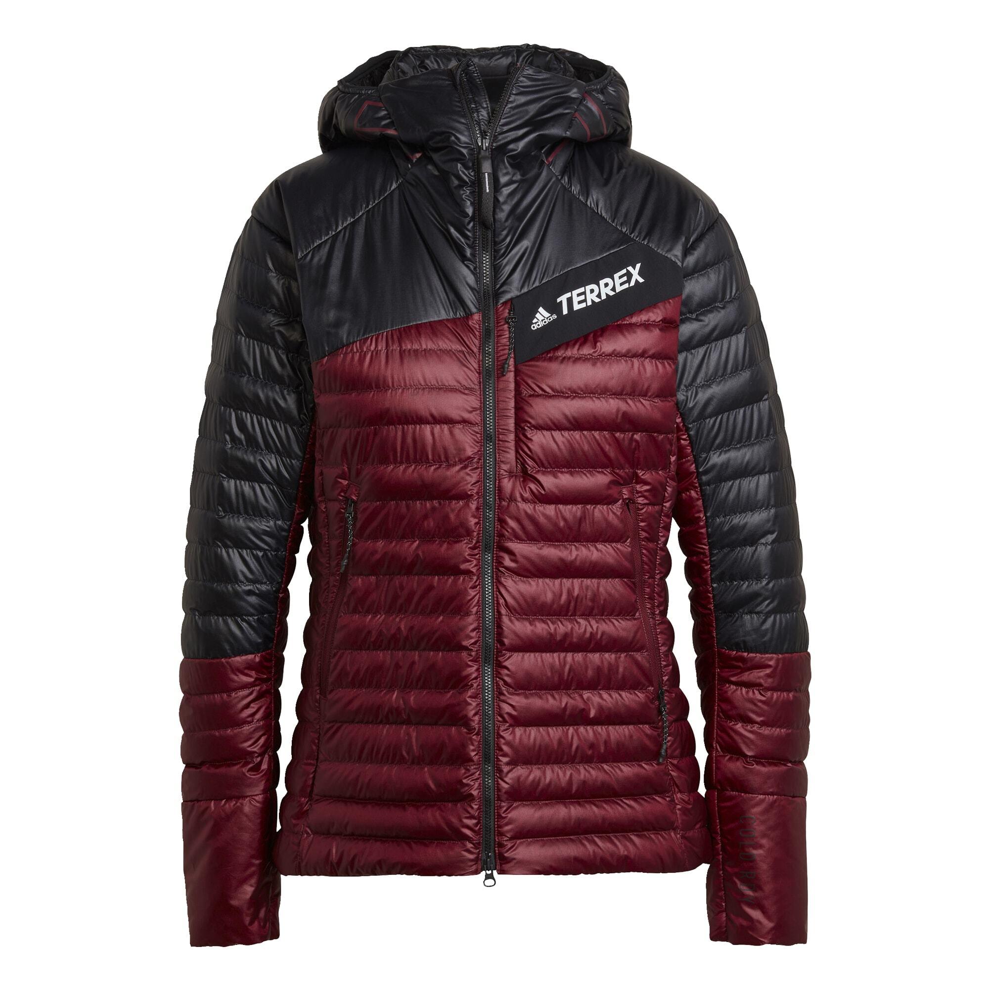 Adidas Techrock Year Round Hooded Daunenjacke Daunenjacke Damen Shadow Red Black im Online Shop von SportScheck kaufen