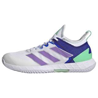 adidas Adizero Ubersonic 4 Tennisschuh Sneaker Damen Cloud White / Violet Fusion / Silver Metallic