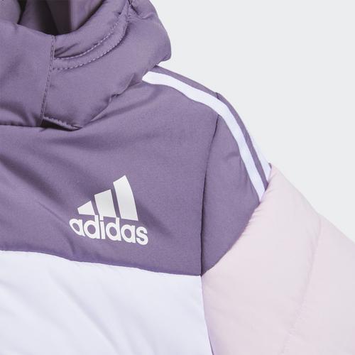 Rückansicht von adidas Padded Kids Jacke Funktionsjacke Kinder Shadow Violet