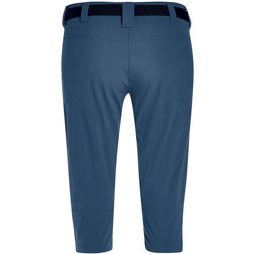 Rückansicht von Maier Sports Inara Slim Funktionsshorts Damen Indigo