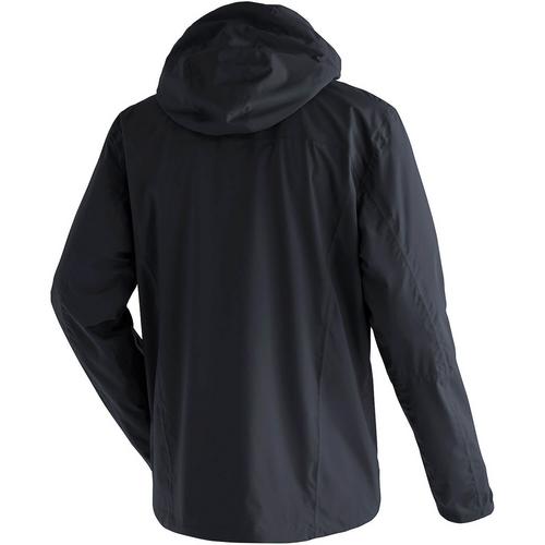 Rückansicht von Maier Sports Metor rec Softshelljacke Herren Schwarz