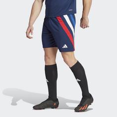 Rückansicht von adidas Fortore 23 Shorts Fußballshorts Herren Team Navy Blue 2 / Royal Blue / White / Team Collegiate Red