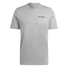 adidas TERREX Graphic MTN 2.0 T-Shirt Funktionsshirt Herren Mgh Solid Grey