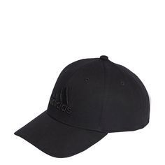 adidas Big Tonal Logo Baseball Kappe Cap Black