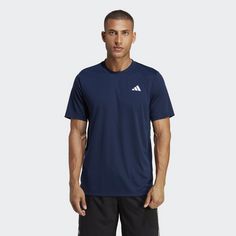 Rückansicht von adidas Club Tennis T-Shirt T-Shirt Herren Collegiate Navy