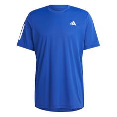 adidas Club 3-Streifen Tennis T-Shirt T-Shirt Herren Collegiate Royal