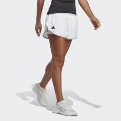 Rückansicht von adidas Club Tennis Shorts Funktionsshorts Damen White