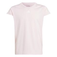 adidas AEROREADY 3-Streifen T-Shirt T-Shirt Kinder Clear Pink / White / Grey Four