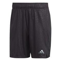 adidas Workout PU Print Shorts Funktionsshorts Herren Black