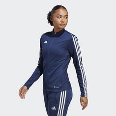 Rückansicht von adidas Tiro 23 League Trainingsjacke Trainingsjacke Damen Team Navy Blue 2