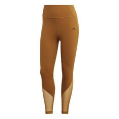 adidas Tailored HIIT Training 7/8-Leggings Tights Damen Bronze Strata