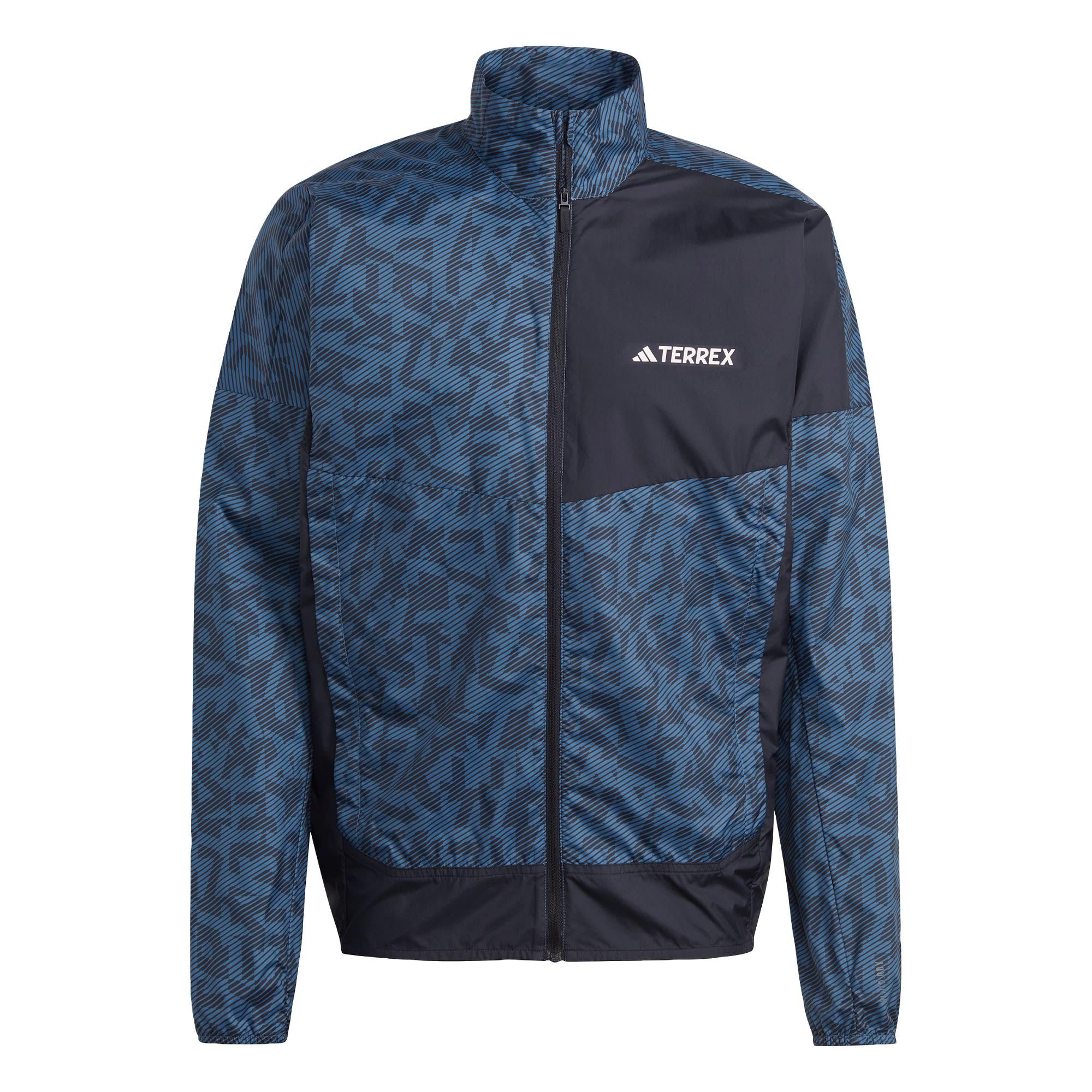 Adidas TERREX Trail Running Windjacke Laufjacke Herren Wonder Steel Black im Online Shop von SportScheck kaufen