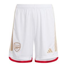 adidas FC Arsenal 23/24 Heimshorts Funktionsshorts Kinder White