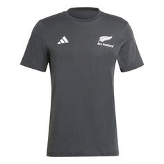 adidas All Blacks Rugby Cotton T-Shirt T-Shirt Herren Black