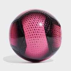 Rückansicht von adidas Predator Trainingsball Fußball Black / White / Team Shock Pink