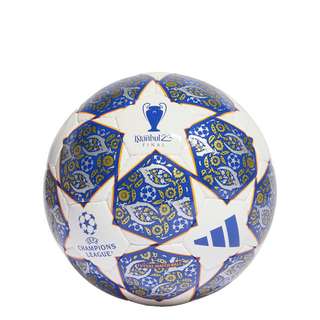 adidas UCL Pro Sala Istanbul Ball Fußball White / Royal Blue / Solar Orange / Silver Metallic