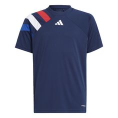 adidas Fortore 23 Trikot Fußballtrikot Kinder Team Navy Blue 2 / Team Collegiate Red / White / Royal Blue