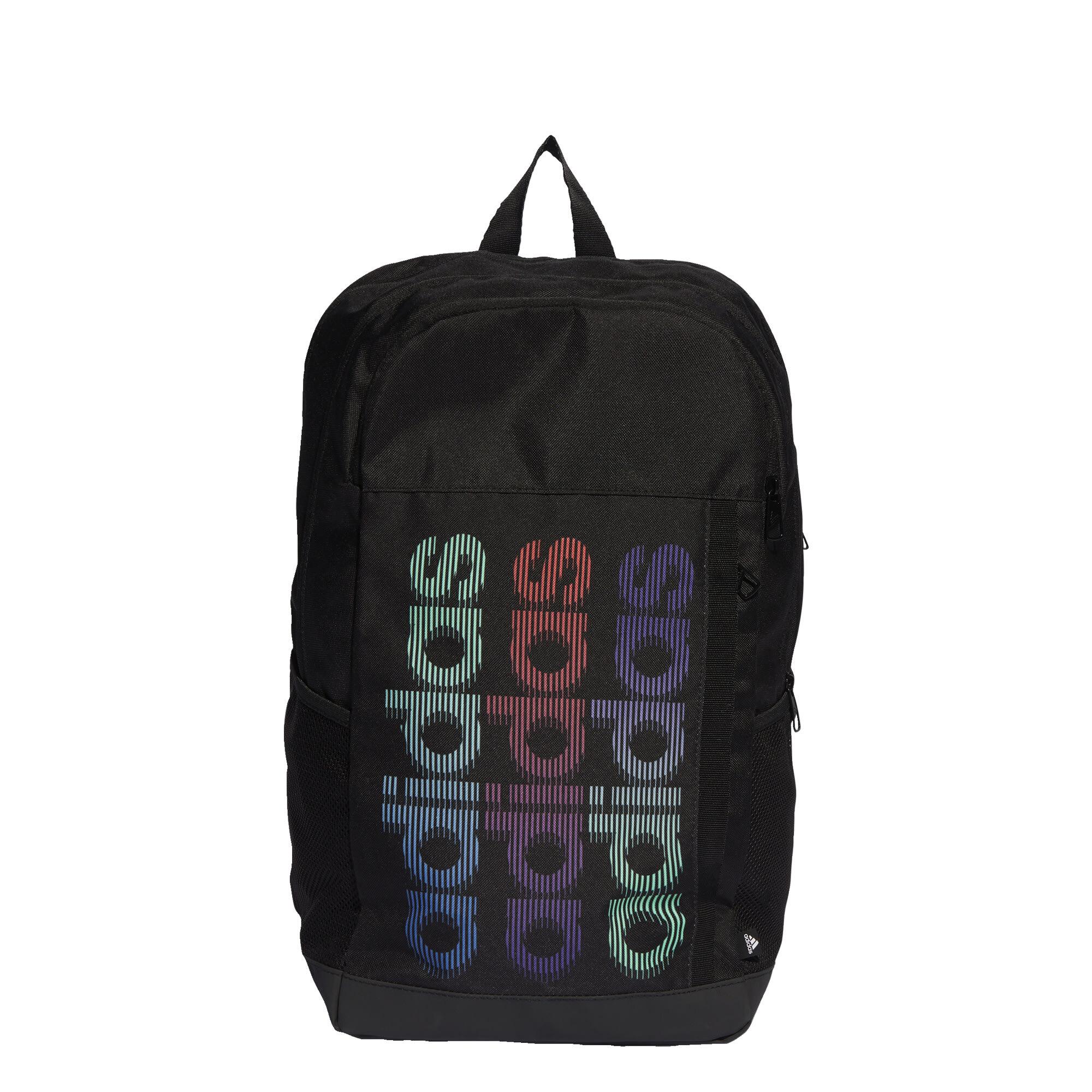 adidas Rucksack Motion Linear Graphic Rucksack Daypack Black / Multicolor