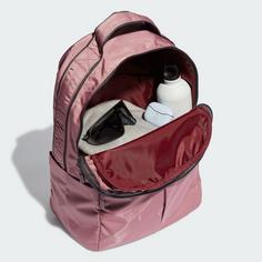 Rückansicht von adidas Rucksack Yoga Rucksack Daypack Damen Wonder Orchid / Carbon / Carbon