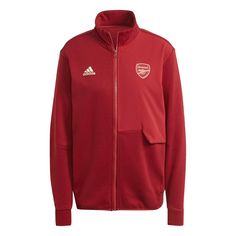 adidas FC Arsenal Anthem Jacke Trainingsjacke Damen Craft Red