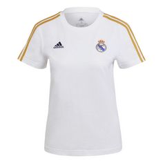 adidas Real Madrid T-Shirt Fanshirt Damen White