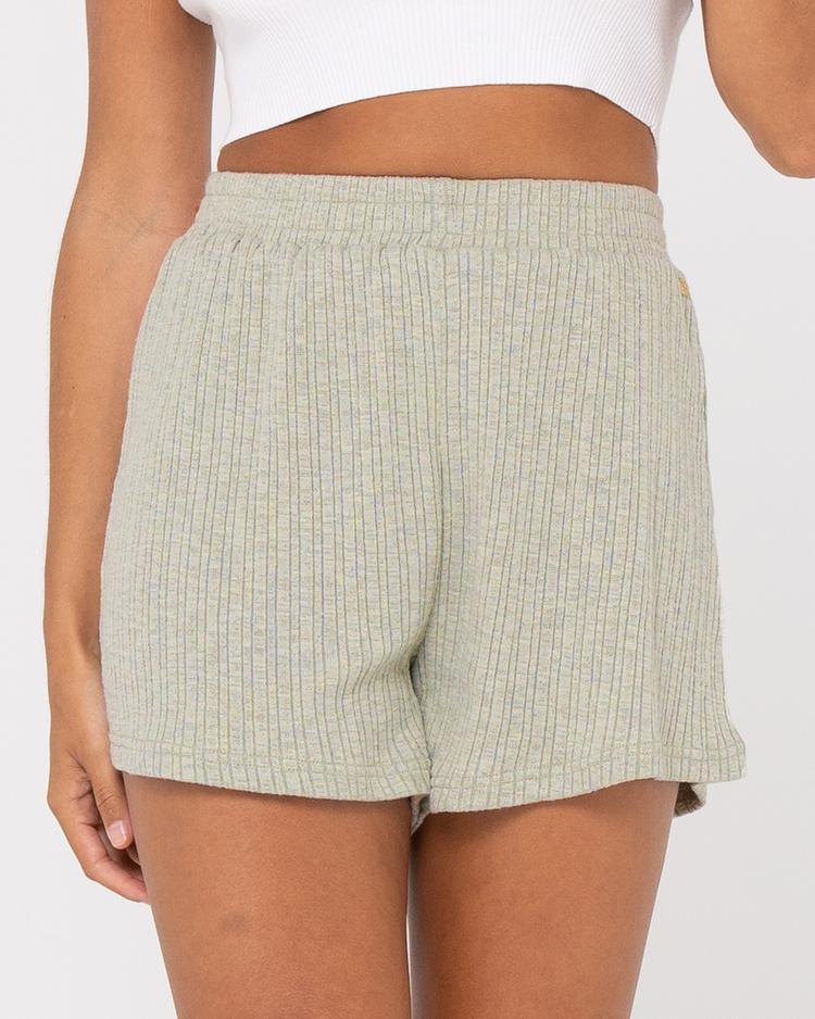 RUSTY RUSTY SIMMER ELASTIC WAIST SHORT Sweatshorts Damen - SURF SPRAY - 2 | SportScheck