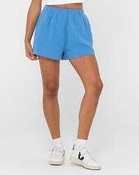 RUSTY SAI ELASTIC SHORT Shorts Damen - BLUE REGATTA