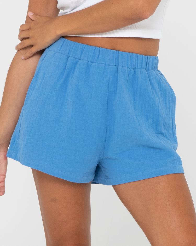 RUSTY RUSTY SAI ELASTIC SHORT Shorts Damen - BLUE REGATTA - 2 | SportScheck