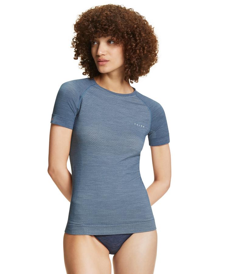 Falke Falke Light Shortsl. Shirt Regular T-Shirt Damen - capitain (6751) - 2 | SportScheck