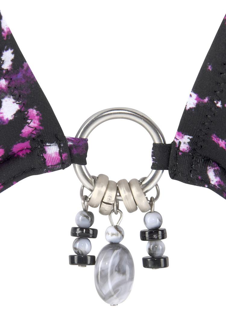 BRUNO BANANI BRUNO BANANI B&uuml;gel-Bikini Bikini Set Damen - dunkelrosa-bedruckt - 0 | SportScheck