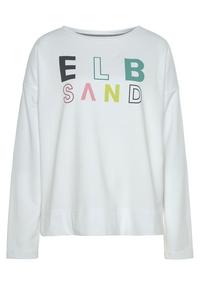 ELBSAND Sweatshirt Sweatshirt Damen - wei&szlig;