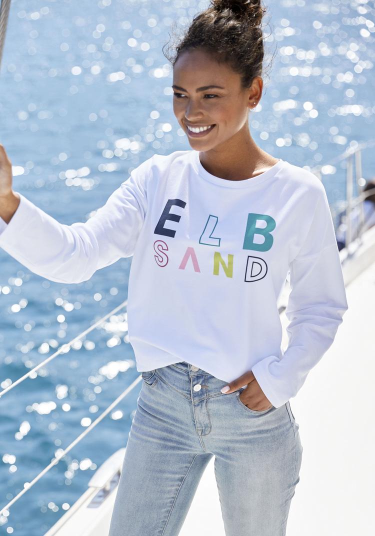 ELBSAND ELBSAND Sweatshirt Sweatshirt Damen - wei&szlig; - 0 | SportScheck