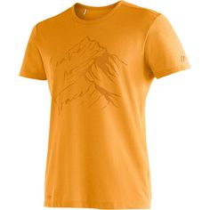 Maier Sports Burgeis 17 T-Shirt Herren Gold