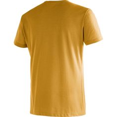 Rückansicht von Maier Sports Burgeis 17 T-Shirt Herren Gold