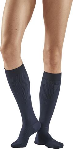 Rückansicht von CEP Business Compression Socks Tall Laufsocken Damen blue