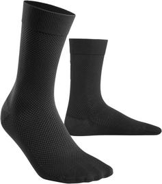 CEP Business Compression Socks Mid Cut Laufsocken Damen black