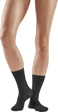 Rückansicht von CEP Business Compression Socks Mid Cut Laufsocken Damen black