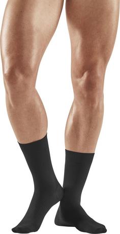Rückansicht von CEP Business Compression Socks Mid Cut Laufsocken Herren black