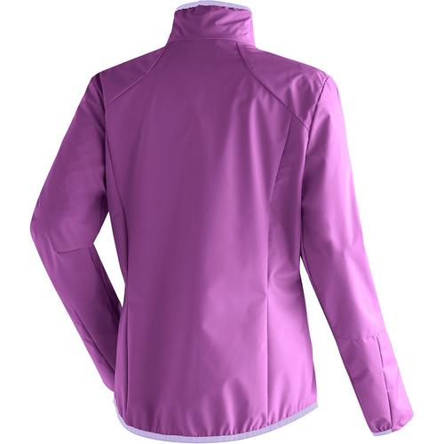 Rückansicht von Maier Sports Brims Funktionsjacke Damen Violett