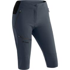 Maier Sports Latit Capri Vario Funktionsshorts Damen Dunkelgrau