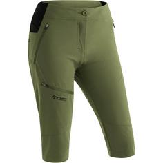 Maier Sports Latit Capri Vario Funktionsshorts Damen Moos