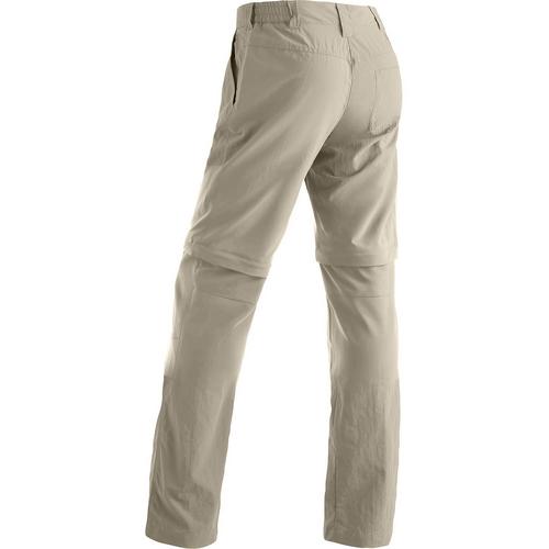 Rückansicht von Maier Sports Nicole Trekkinghose Damen Beige