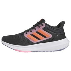 adidas Ultrabounce Junior Schuh Sneaker Kinder Carbon / Screaming Orange / Beam Pink
