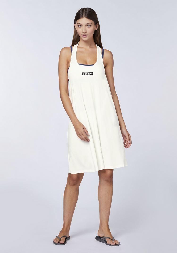 Chiemsee Chiemsee Neckholder-Kleid Jerseykleid Damen - 11-4202 Star White - 0 | SportScheck