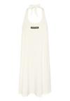 Chiemsee Neckholder-Kleid Jerseykleid Damen - 11-4202 Star White