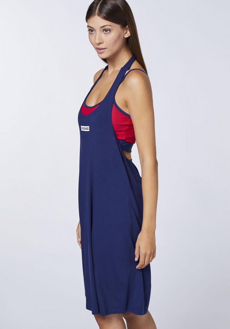 Chiemsee Chiemsee Neckholder-Kleid Jerseykleid Damen - 19-3933 Medieval Blue - 3 | SportScheck
