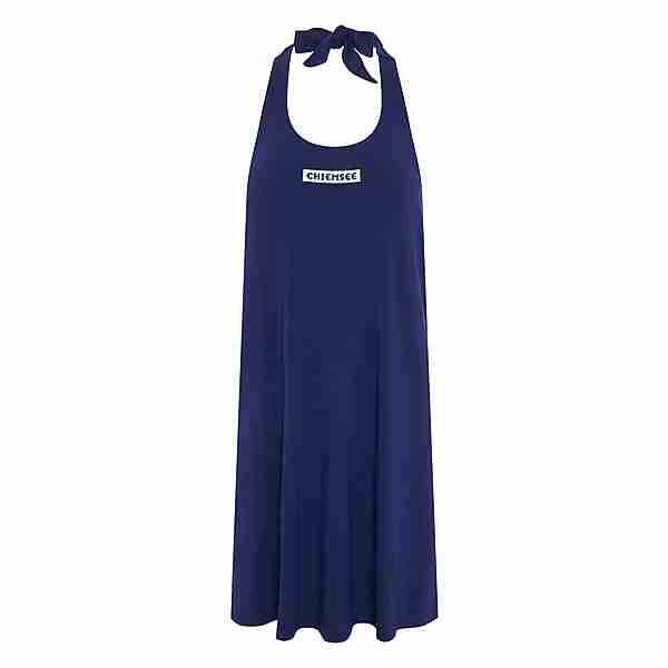 Chiemsee Neckholder-Kleid Jerseykleid Damen 19-3933 Medieval Blue
