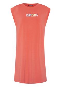 Chiemsee Strandkleid Jerseykleid Damen 17-1656 Hot Coral